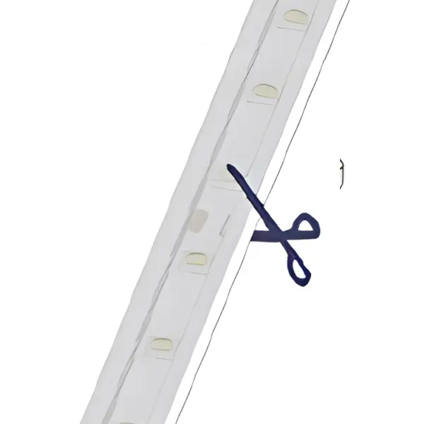 Measure the required size and cut it at the connection mark of the led strip.